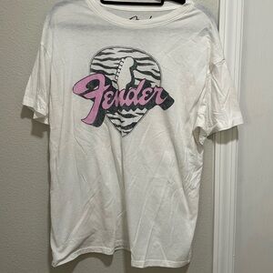 Fender band tee, oversized